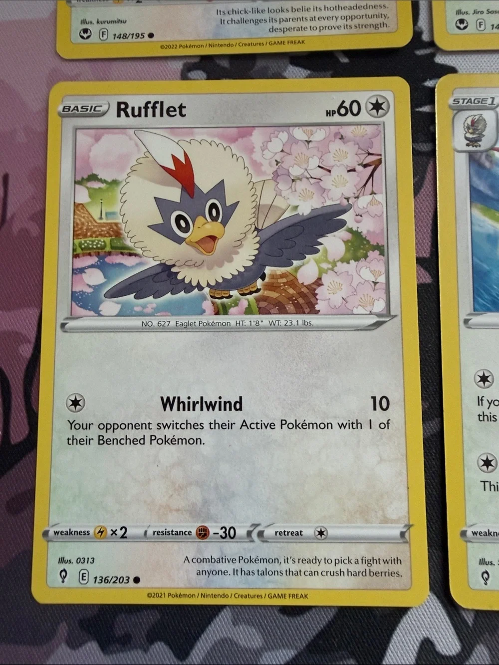 Rufflet, Braviary & Hisuian Braviary Evolution Lot | Evolving Skies | ✨5/$25✨